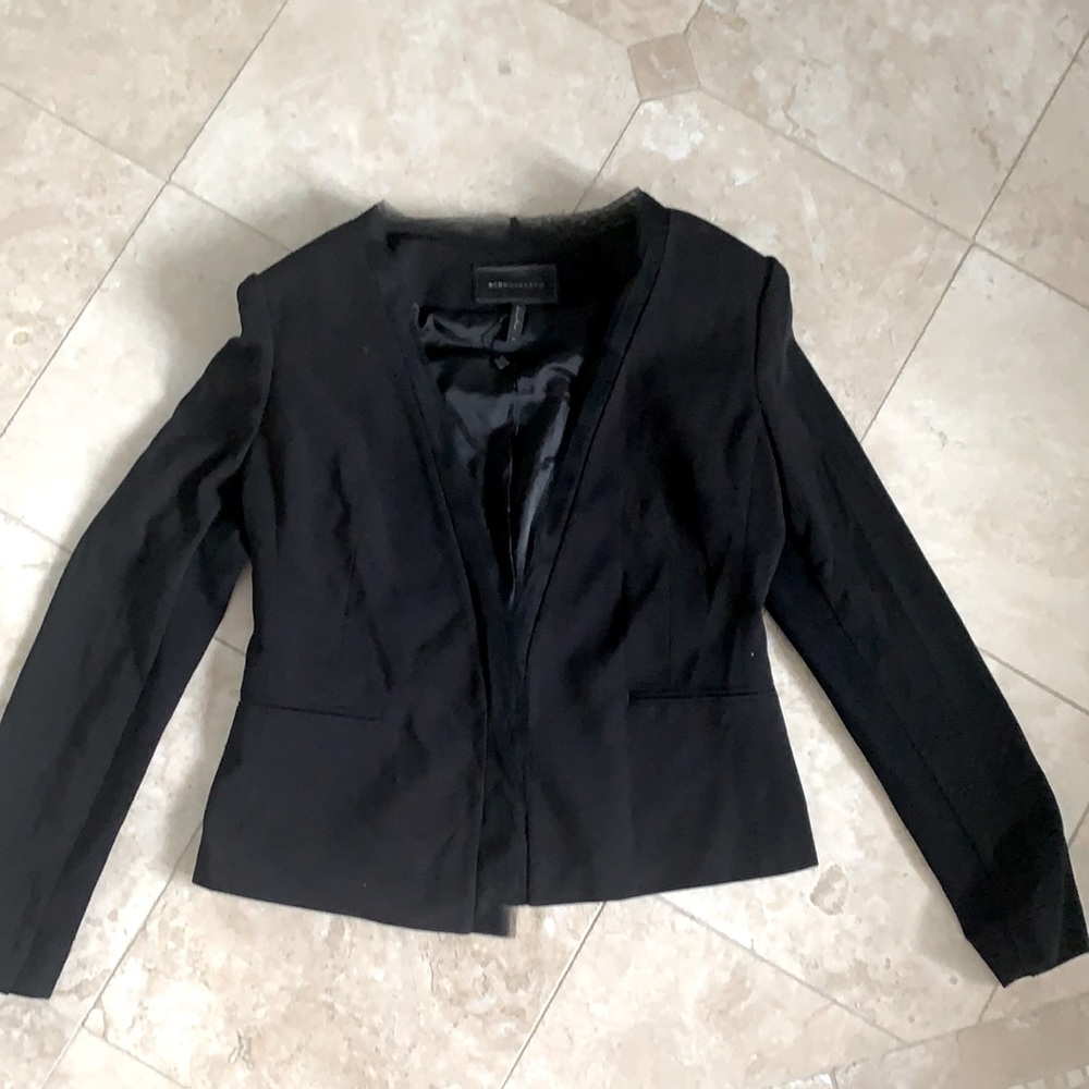 Bcbg Maxazria Blazer Medium Black